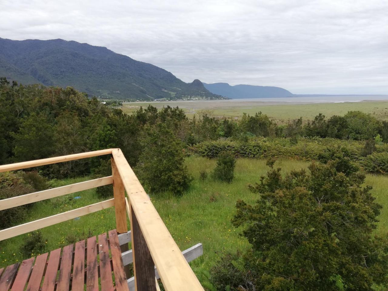Cabana Con Vista Al Mar Villa Puerto Montt Bagian luar foto