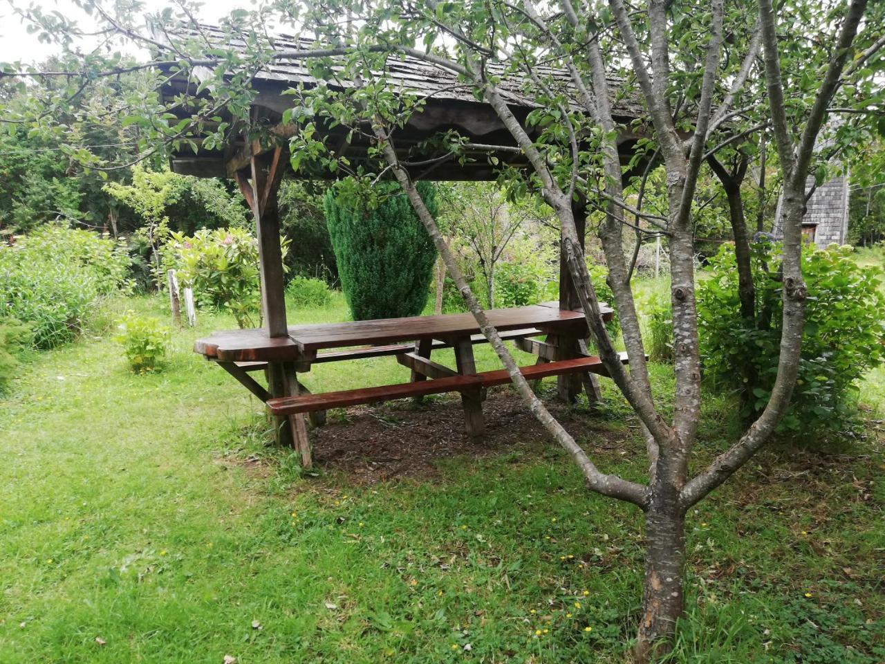 Cabana Con Vista Al Mar Villa Puerto Montt Bagian luar foto